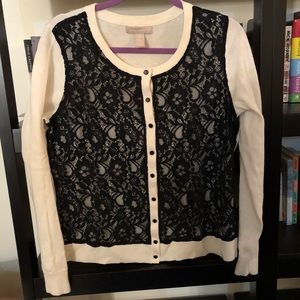 Banana Republic Lace Cardigan